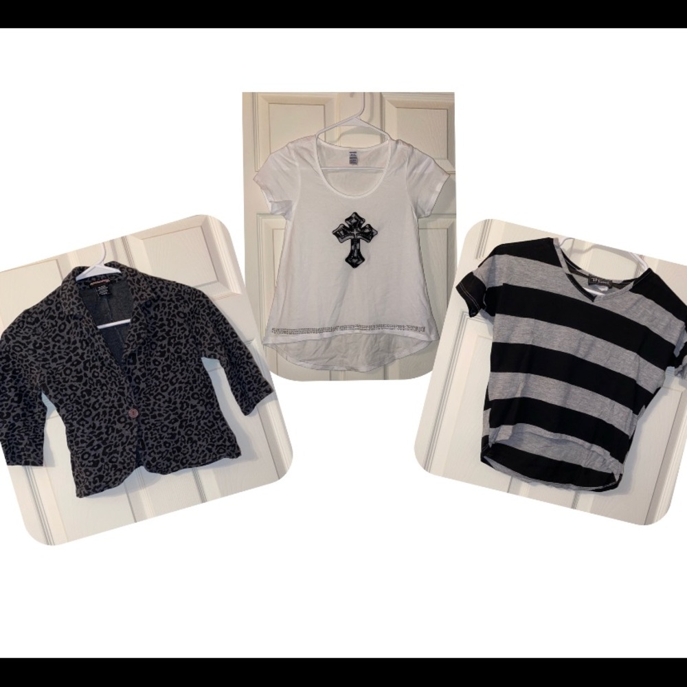 Bundle of girls tops size 10